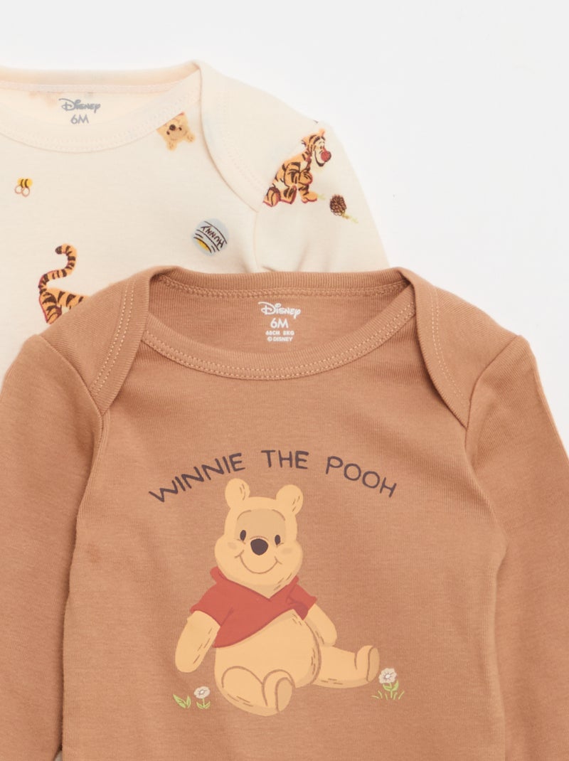 Lot de 2 bodies 'Winnie'  'Disney' Blanc - Kiabi
