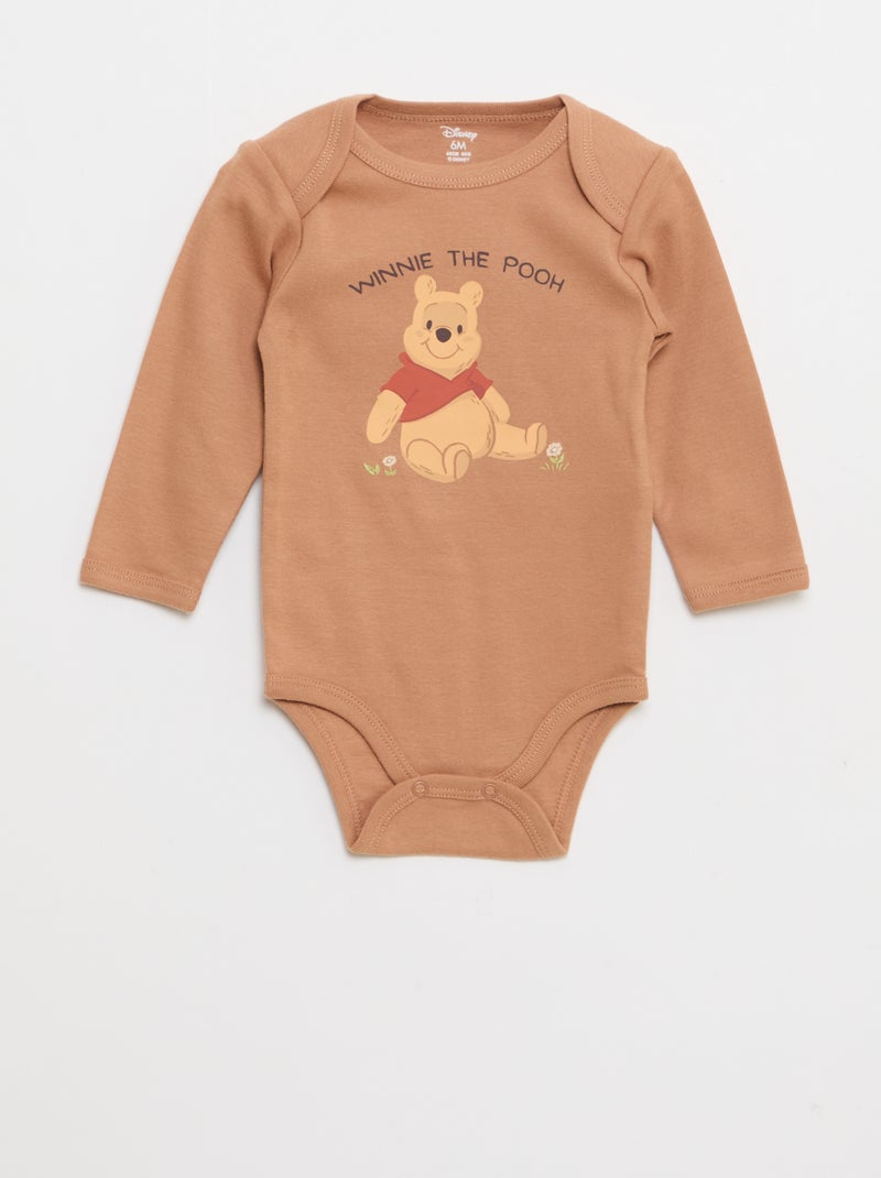 Lot de 2 bodies 'Winnie'  'Disney' Blanc - Kiabi