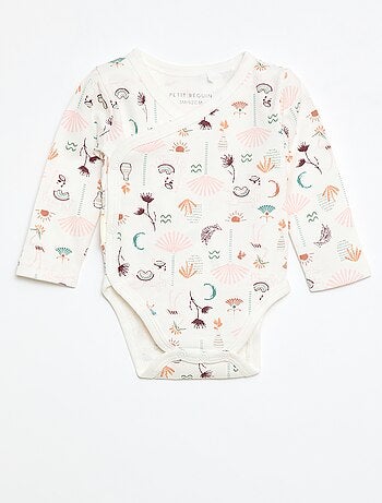 Lot de 2 body croisés 'Petit Beguin'