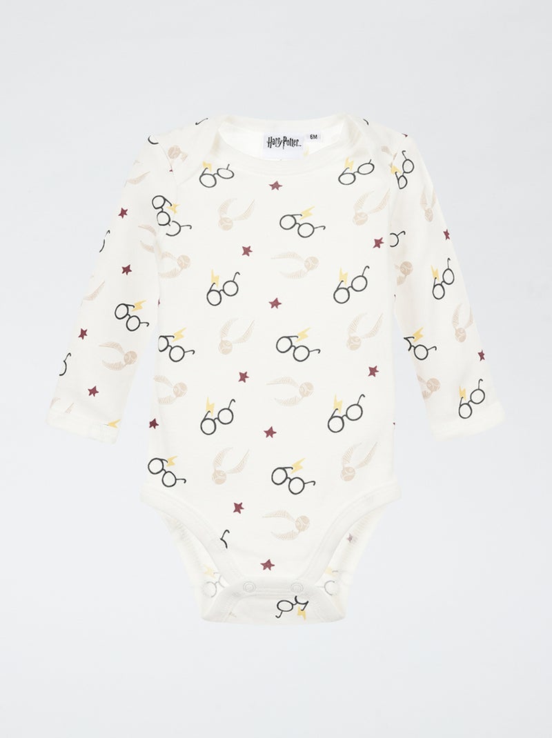 Lot de 2 bodys 'Harry Potter' Marron - Kiabi