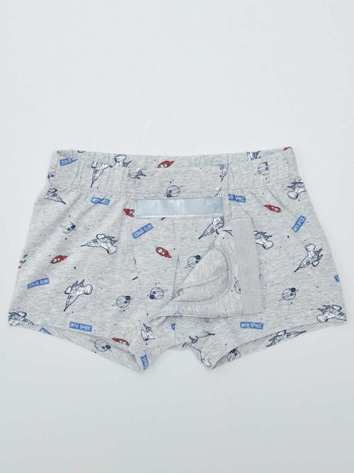 Lot de 2 boxers à scratchs - So Easy - Kiabi