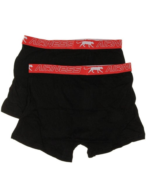 LOT DE 2 BOXERS BLACK Airness - Kiabi