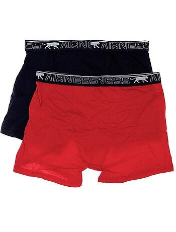 LOT DE 2 BOXERS BLACK & RED Airness