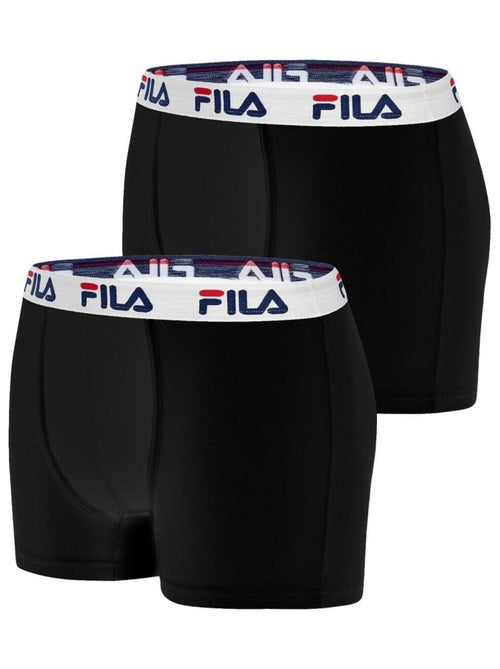 Lot de 2 boxers coton homme fila - Kiabi Lot de 2 boxers coton homme fila - Kiabi