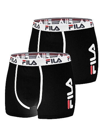 Lot de 2 boxers coton homme uni fila