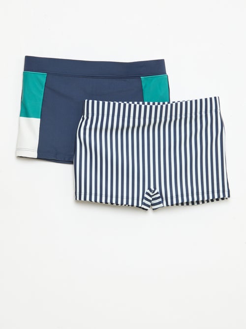 Lot de 2 boxers de bain - Kiabi