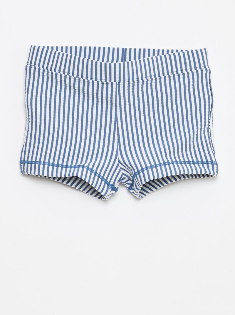 Lot de 2 boxers de bain Bleu - Kiabi