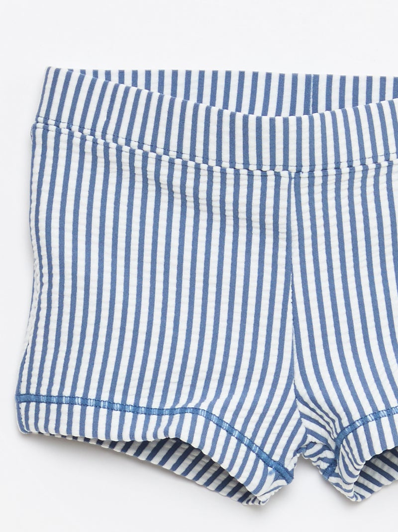 Lot de 2 boxers de bain Bleu - Kiabi