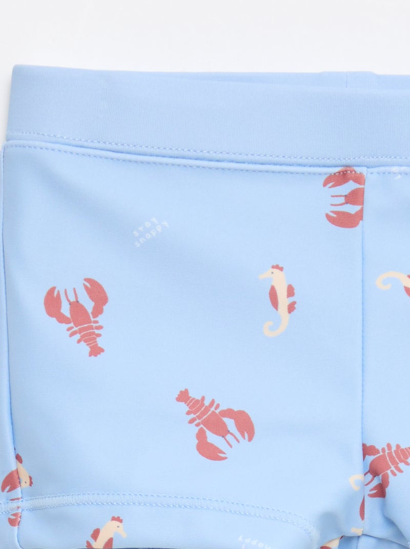 Lot de 2 boxers de bain Bleu - Kiabi