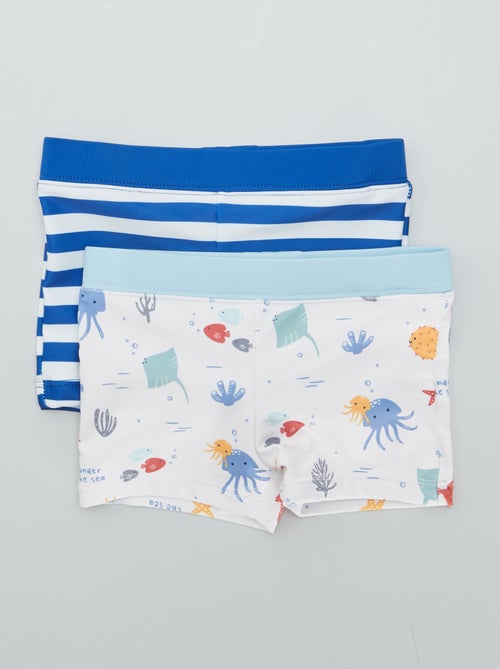 Lot de 2 boxers de bain - Kiabi