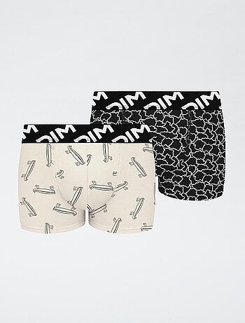 Lot de 2 boxers 'Dim' imprimés