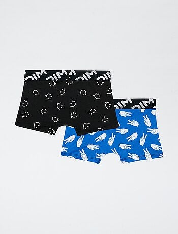 Lot de 2 boxers 'Dim' imprimés