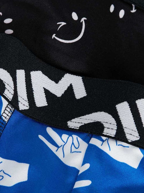Lot de 2 boxers 'Dim' imprimés - Kiabi