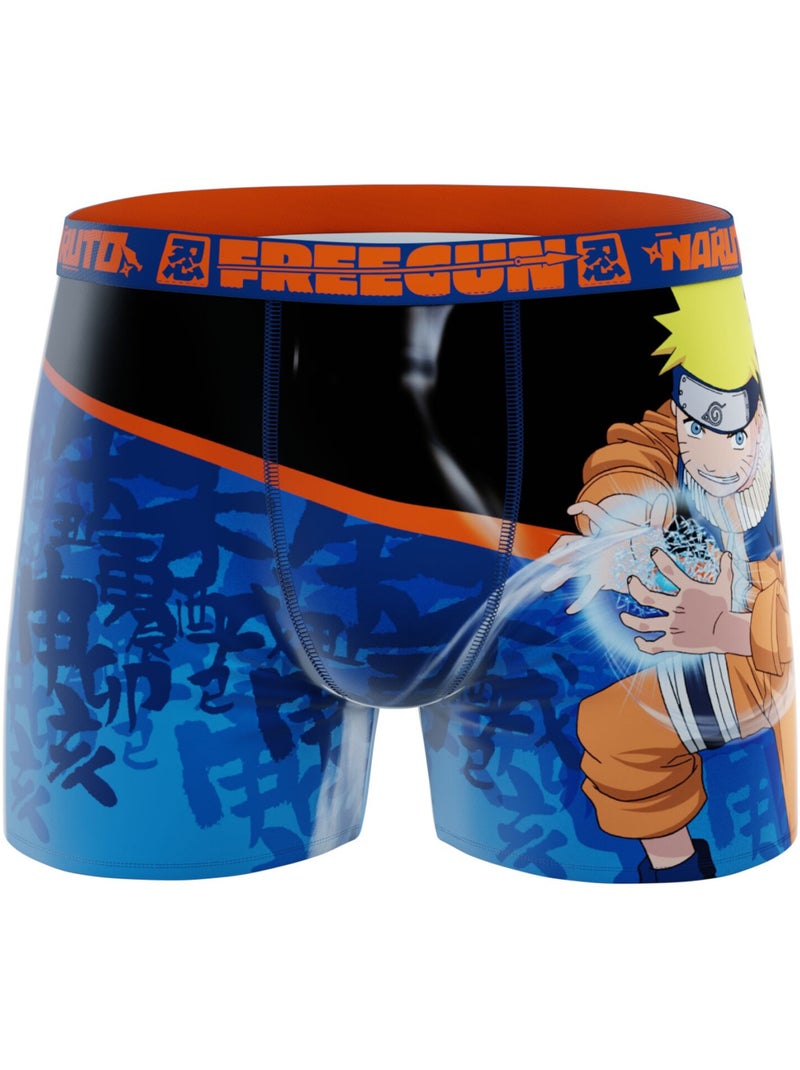 Lot de 2 boxers enfant naruto classic naruto freegun Bleu - Kiabi