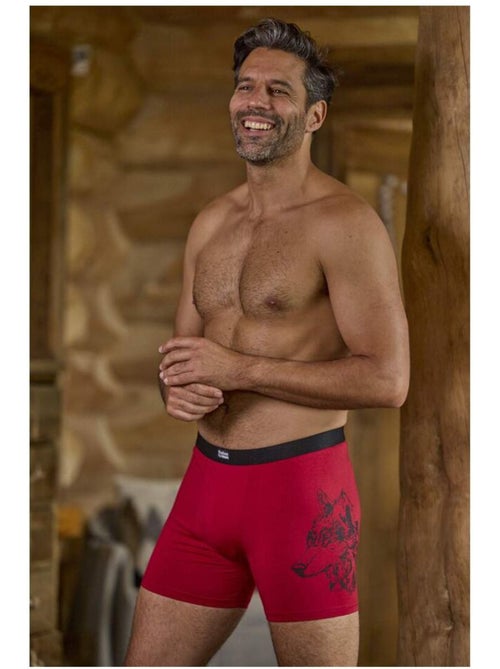 Lot de 2 boxers fantaisie - atlas for men - Kiabi Lot de 2 boxers fantaisie - atlas for men - Kiabi
