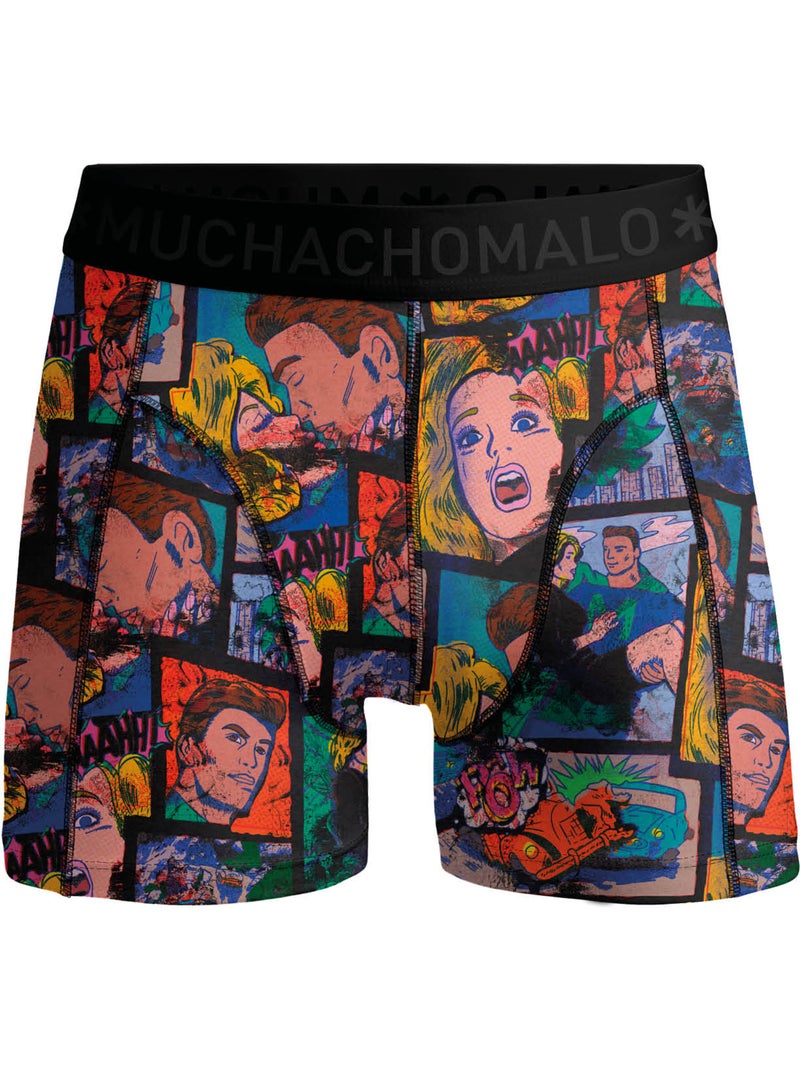 Lot de 2 boxers garçon Muchachomalo Noir Noir - Kiabi