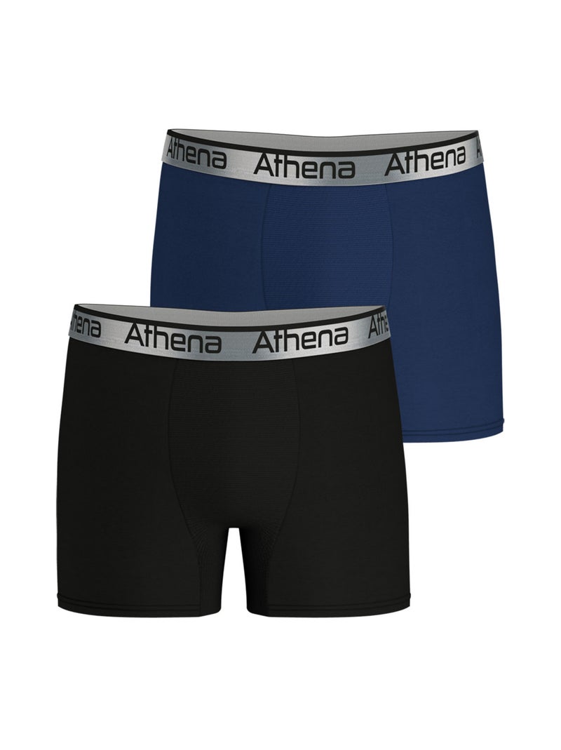 Lot de 2 boxers homme 720 stretch adjust athena Multicolore - Kiabi