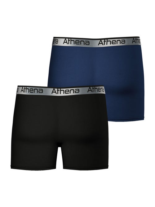 Lot de 2 boxers homme 720 stretch adjust athena - Kiabi Lot de 2 boxers homme 720 stretch adjust athena - Kiabi