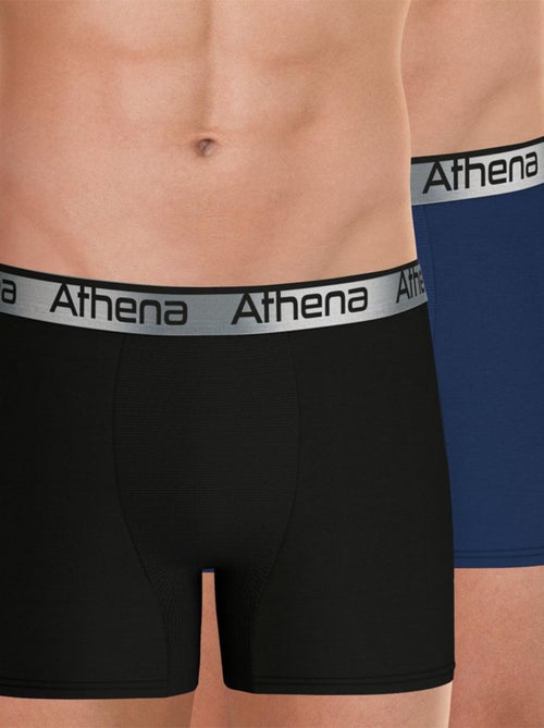 Lot de 2 boxers homme 720 stretch adjust athena - Kiabi Lot de 2 boxers homme 720 stretch adjust athena - Kiabi
