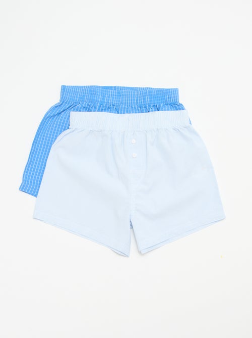 Lot de 2 boxers homme décontractés à motifs fantaisie - Kiabi