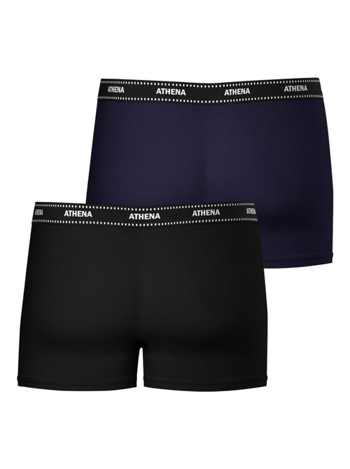 Lot de 2 boxers homme duo essentiel athena - Kiabi Lot de 2 boxers homme duo essentiel athena - Kiabi