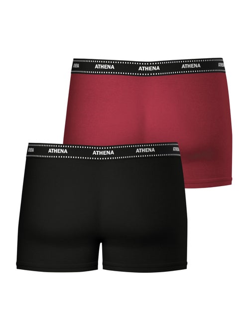Lot de 2 boxers homme duo essentiel athena - Kiabi