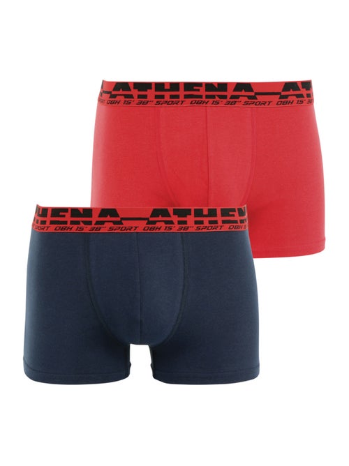 Lot de 2 boxers homme easy sport athena - Kiabi