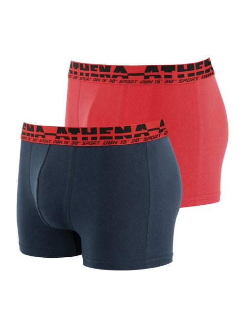 Lot de 2 boxers homme easy sport athena - Kiabi