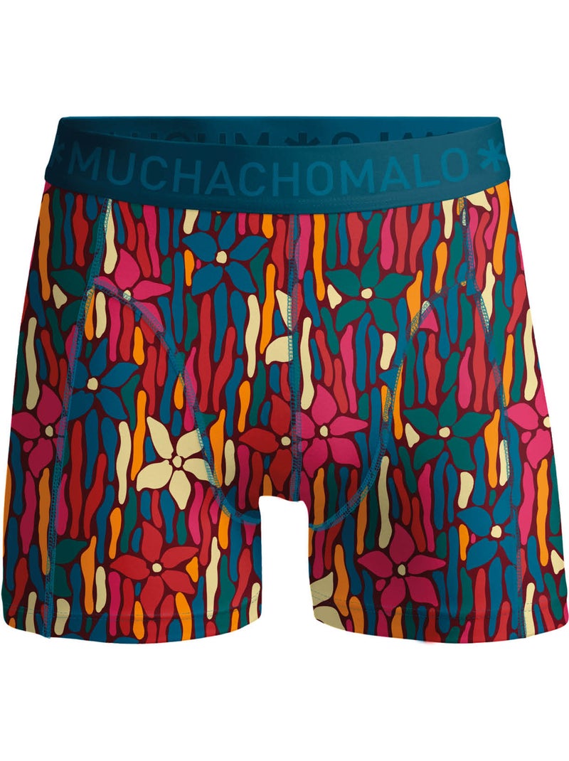 Lot de 2 boxers homme Muchachomalo Bleu Noir - Kiabi