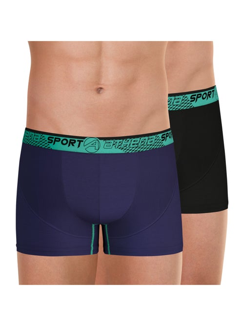 Lot de 2 boxers homme running athena - Kiabi Lot de 2 boxers homme running athena - Kiabi