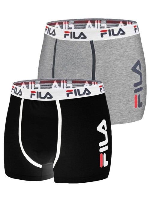 Lot de 2 boxers homme  uni fila - Kiabi