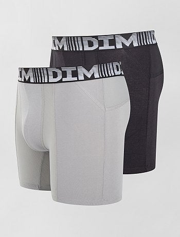 Lot de 2 boxers longs 3D Flex air 'DIM'