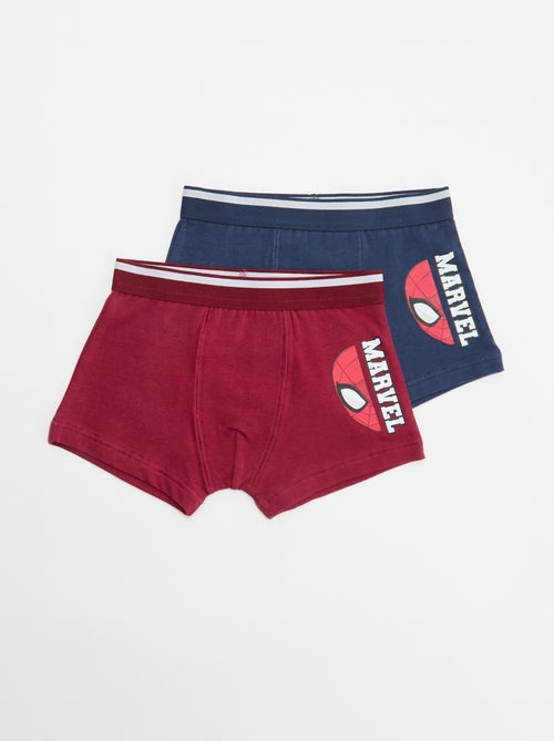 Lot de 2 boxers 'Marvel' 'Spider-man' - Kiabi