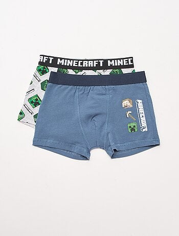Lot de 2 boxers 'Minecraft'