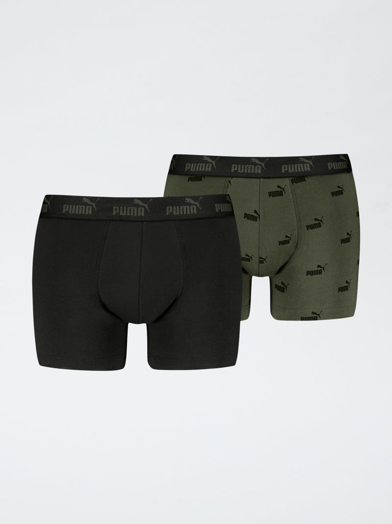 Lot de 2 boxers 'Puma' Noir - Kiabi