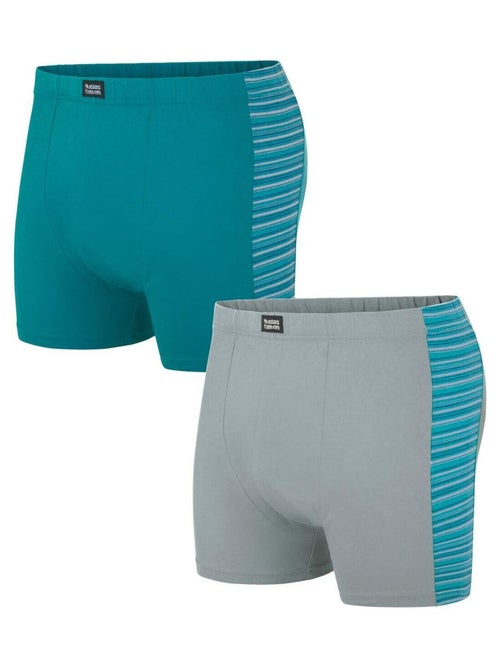 Lot de 2 Boxers Stretch Confort - ATLAS FOR MEN - Kiabi Lot de 2 Boxers Stretch Confort - ATLAS FOR MEN - Kiabi