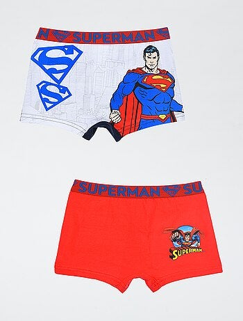 Lot de 2 boxers 'Super-man'