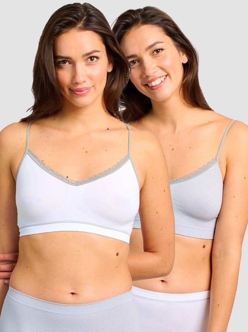 Lot de 2 brassières 'Billet Doux' - Kiabi