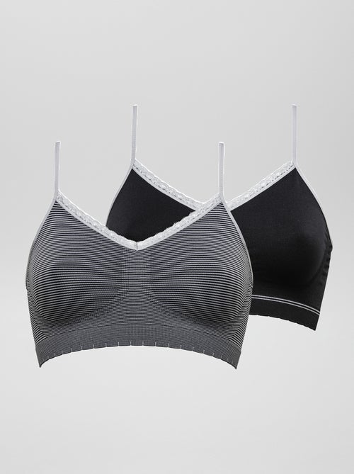 Lot de 2 brassières 'Billet Doux' - Kiabi