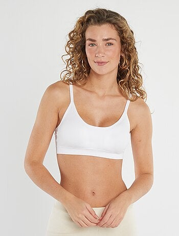 Lot de 2 brassières côtelés