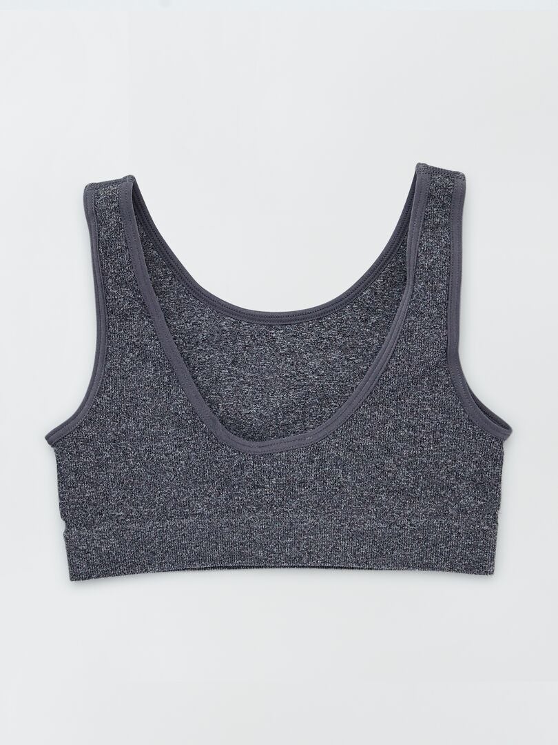 Lot de 2 brassières raffermissantes & hydratantes -Blanc