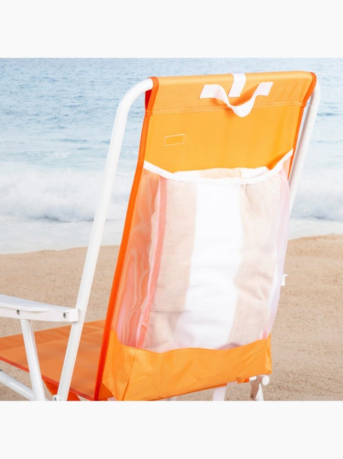 Lot de 2 chaises de plage semi-fixes 44x40x81 cm - Kiabi