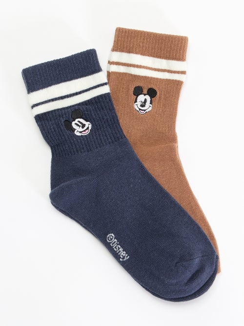 Lot de 2 chaussettes brodées 'Disney' - Kiabi