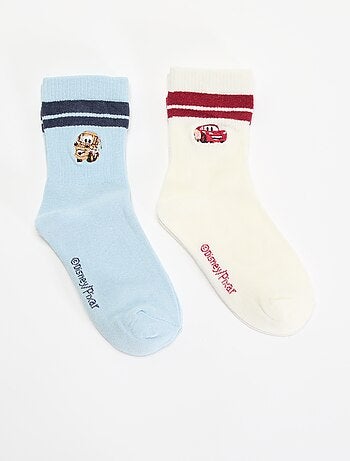 Lot de 2 chaussettes brodées 'Disney'