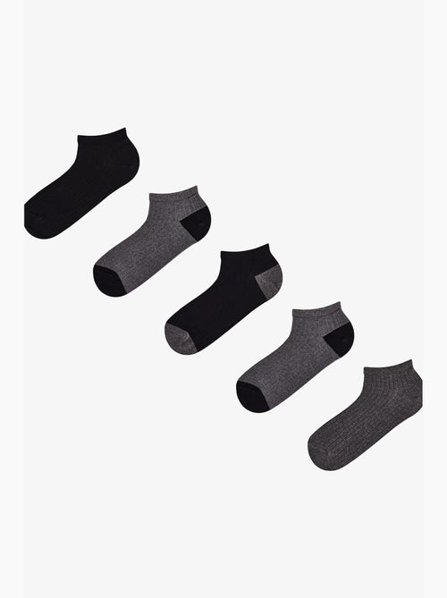 Lot de 2 chaussettes courtes comfort penti - Kiabi Lot de 2 chaussettes courtes comfort penti - Kiabi