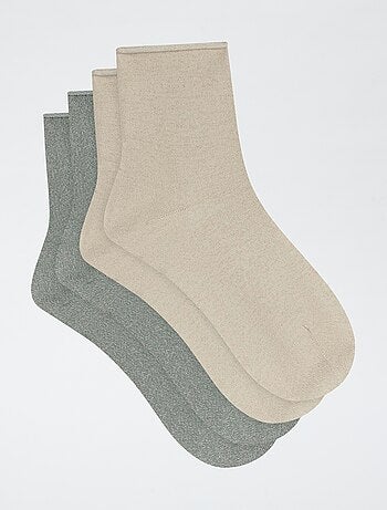 Lot de 2 chaussettes 'DIM'
