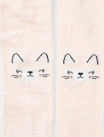 Lot de 2 collants 'panda'