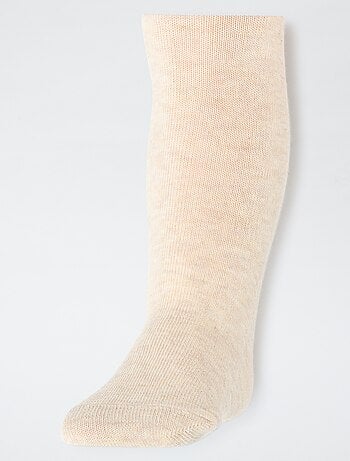 Lot de 2 collants chaud jersey