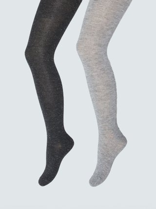 Lot de 2 collants chauds