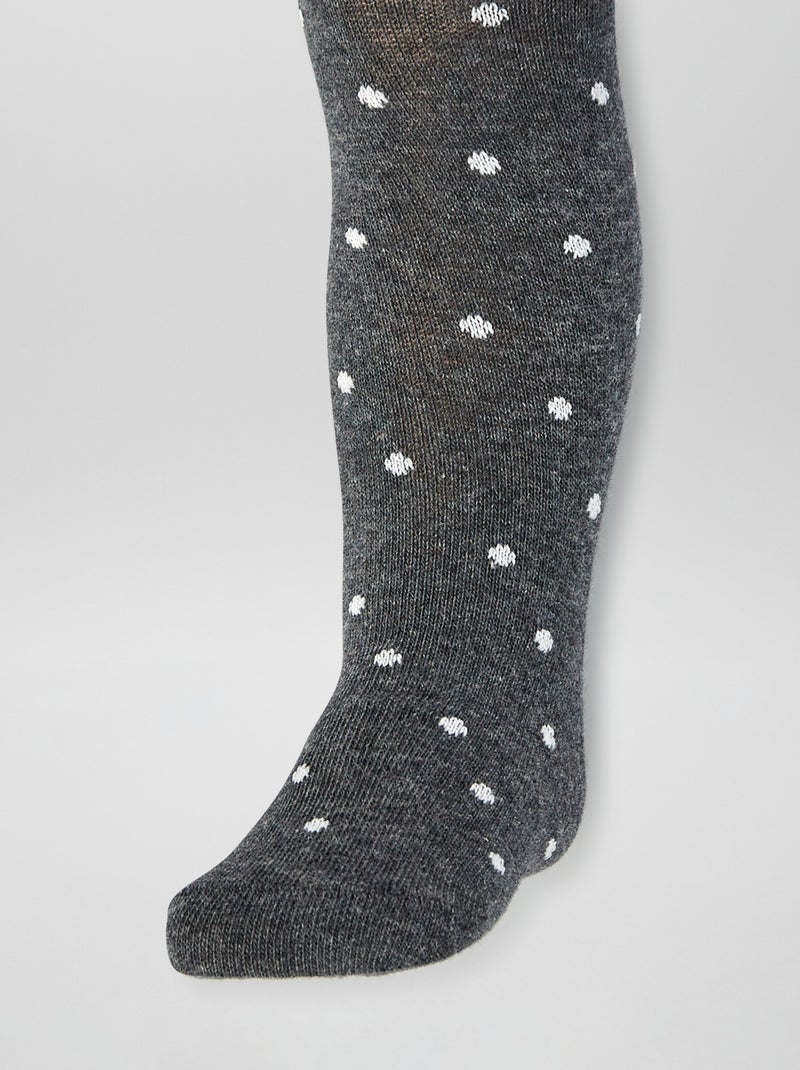 Collants Bébé FALKE - Intérieur Doublé Bouclette - Chauds Et Confortables - Blanc, Bleu, Gris